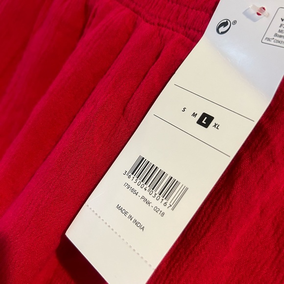 Women’s pink dress shorts size large - Picture 1 of 3